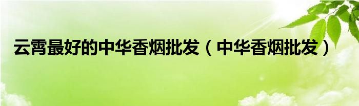 云霄仿真香烟批发_云霄烟怎么买_云霄高仿香烟