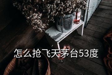 怎么抢飞天茅台53度